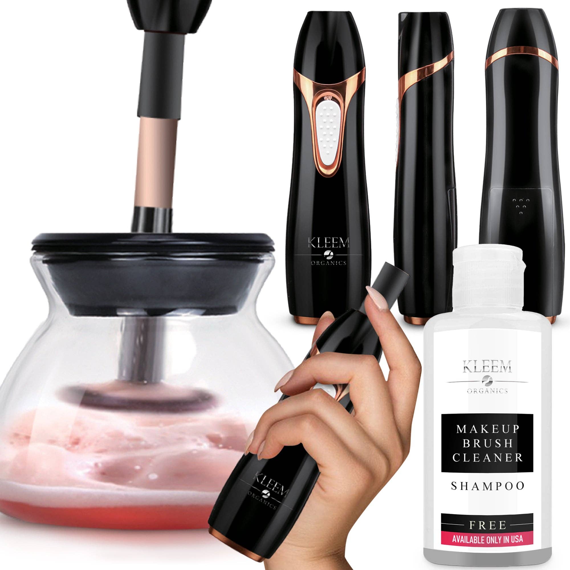 Automatic Makeup Brush Cleaner & Dryer: Fast, Effective, Gentle Tool