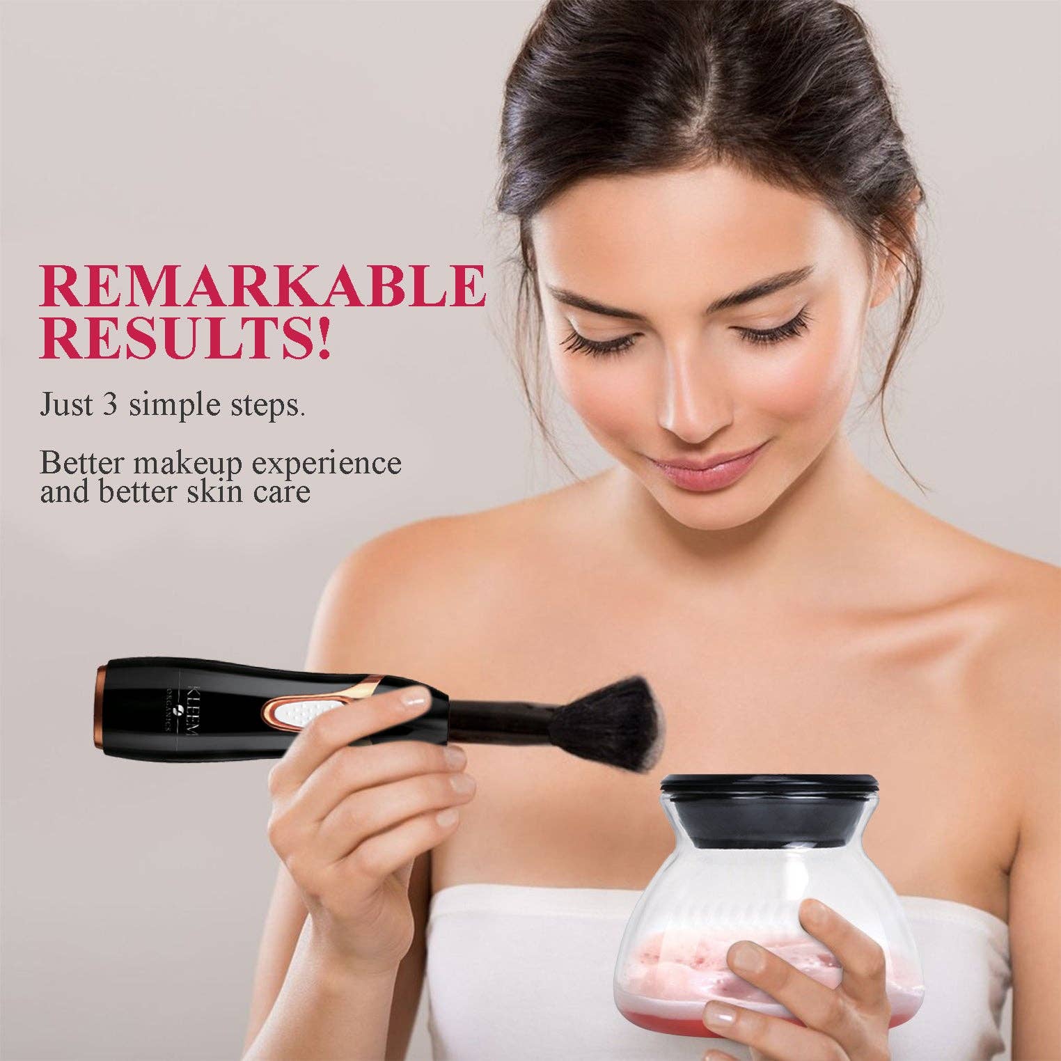 Automatic Makeup Brush Cleaner & Dryer: Fast, Effective, Gentle Tool