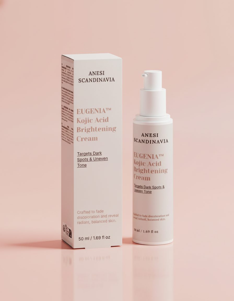 EUGENIA™ Kojic Acid Brightening Cream — Ομοιόμορφος Τόνος & Φυσική Λάμψη