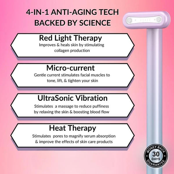 ULTRA LIFT™ LED Anti-Age Wand som Lyfter, Stramar & Ger Glow på Minuten Anesi Scandinavia