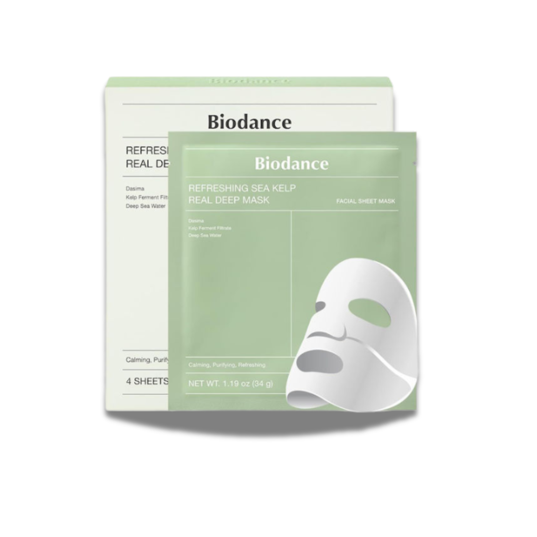 BIODANCE™ – Μάσκα Hydrogel Προσώπου με 10% Φερμενταρισμένα Φύκια  Καταπραϋντική · Εξισορροπητική · Ενυδατική · Μάσκα προσώπου K-Beauty