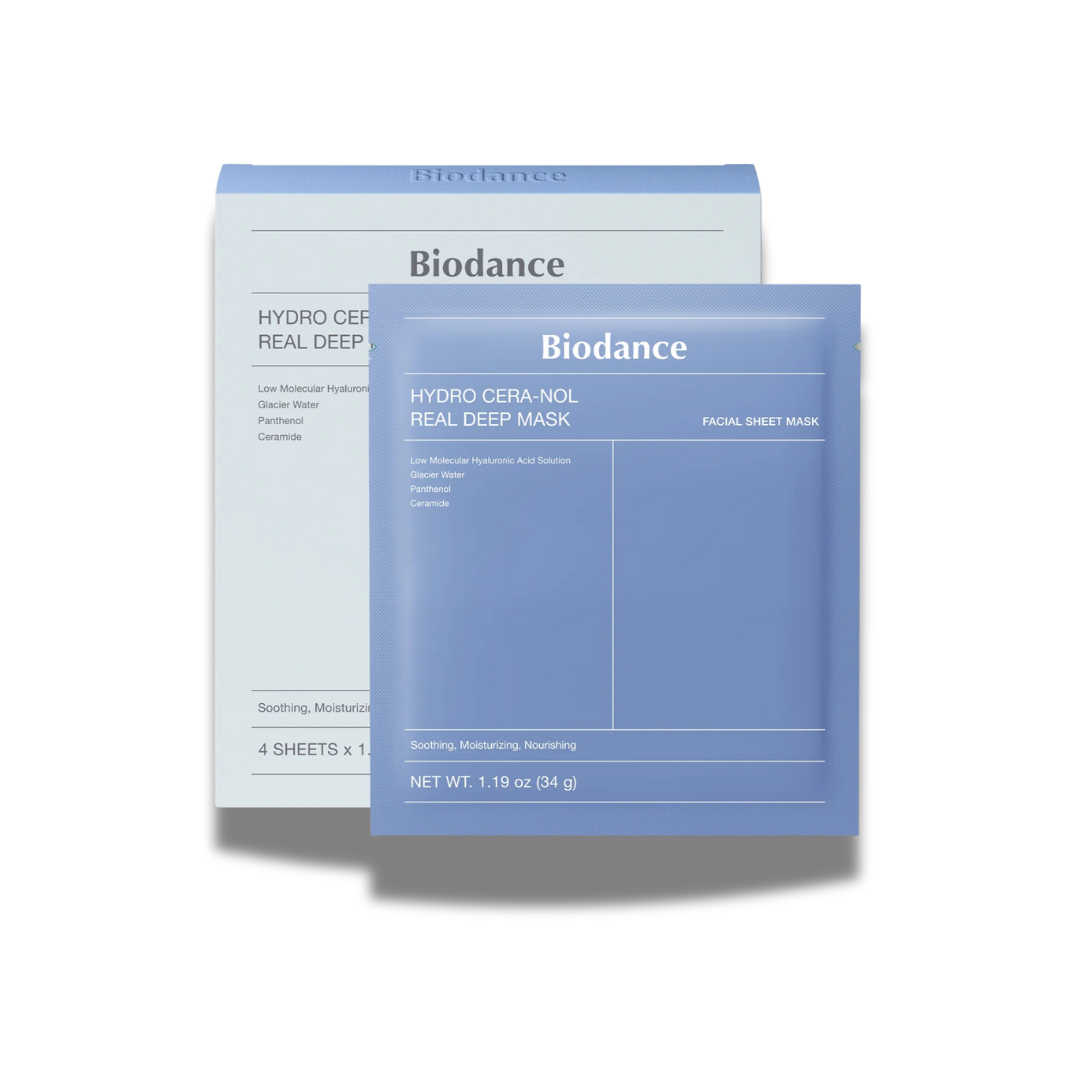 BIODANCE™  Μάσκα Hydro Cera-nol Real Deep Mask — Βαθιά Ενυδάτωση & Επανόρθωση Φραγμού · Μάσκα προσώπου K-Beauty