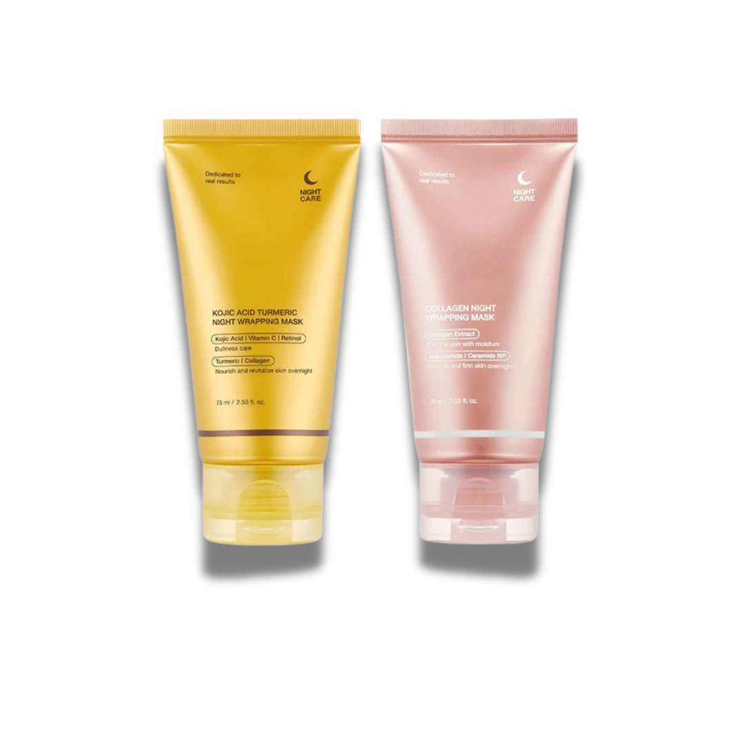 ANESI SCANDINAVIA™ Βαθιά Ενυδατική Κολλαγονική Νυχτερινή Peel-Off Μάσκα Σμίλευσης Προσώπου — Σύσφιξη, Ενυδάτωση & Λάμψη · Μάσκα προσώπου K-Beauty 1+1