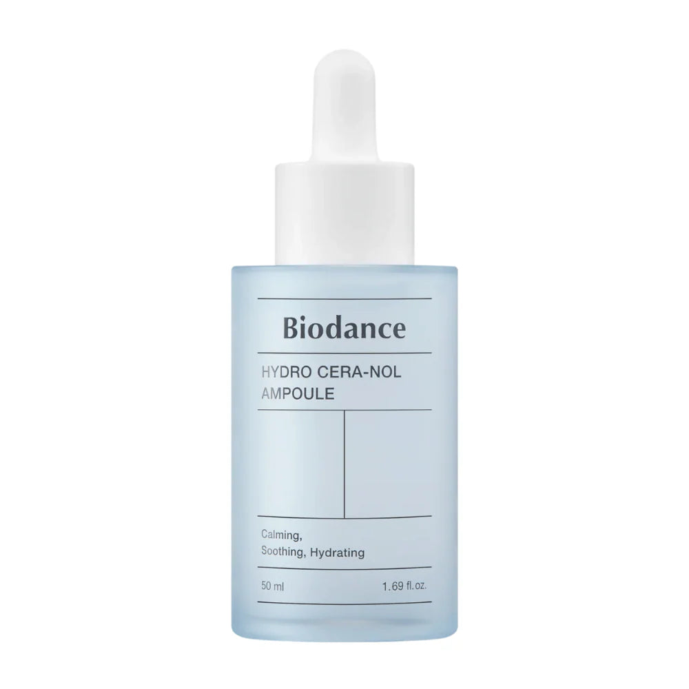 BIODANCE™ Hydro Cera-nol Ampoule 50 ml - Deep hydration · Soothing barrier care · Improved skin comfort