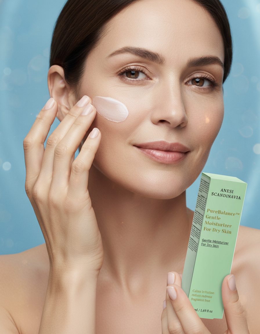 ANESI Scandinavia™ PureBalance™ Ενυδατική Κρέμα για Ξηρό & Ευαίσθητο Δέρμα — Ισορροπία, Ενυδάτωση, Ανακούφιση.