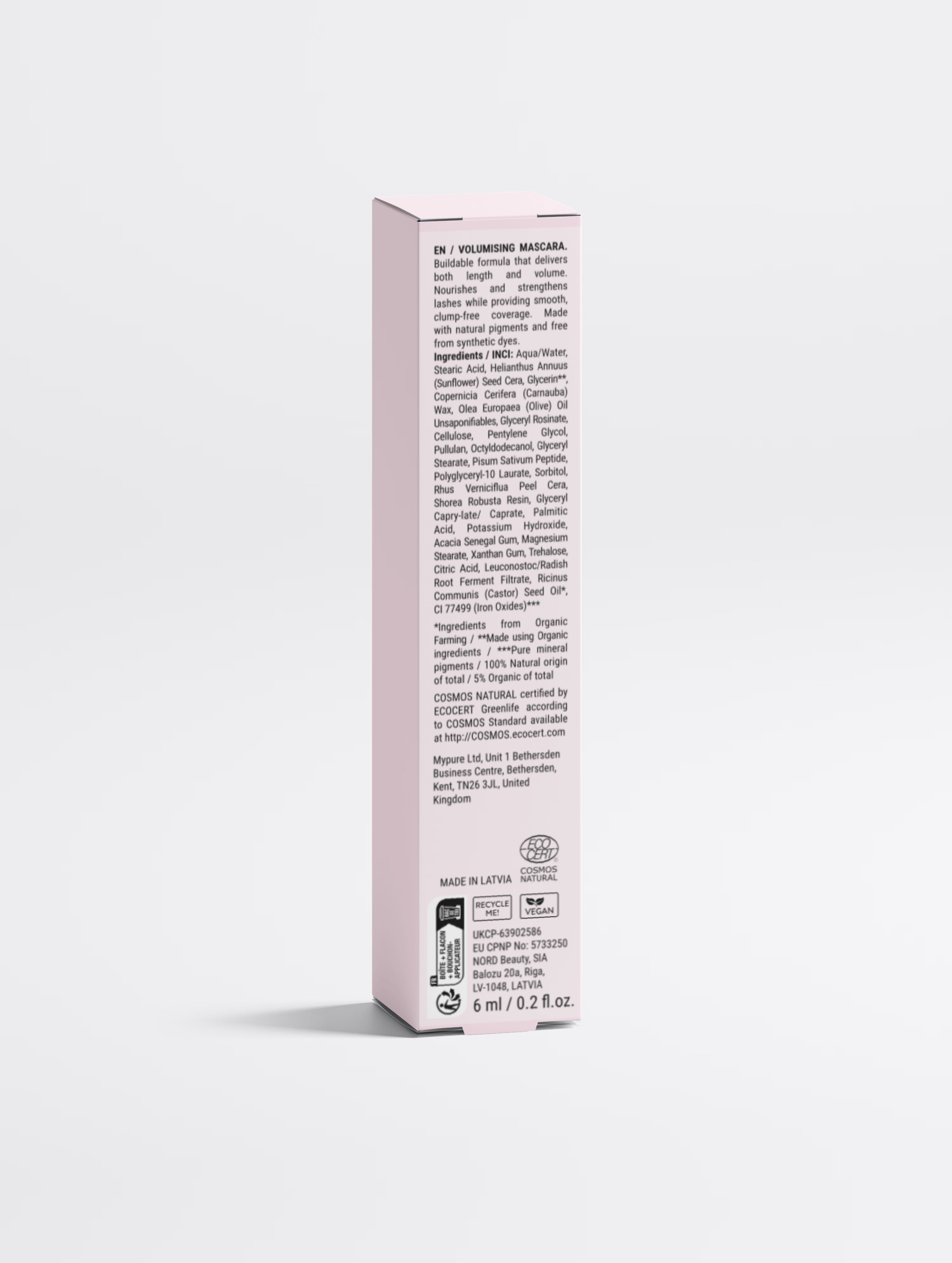 Lengthening & Volumising Mascara Selfnamed